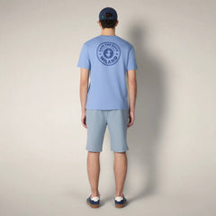 Cornflower Blue with Milano print