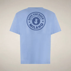 Cornflower Blue with Milano print