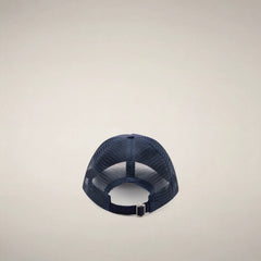 Navy Blue with Roma print