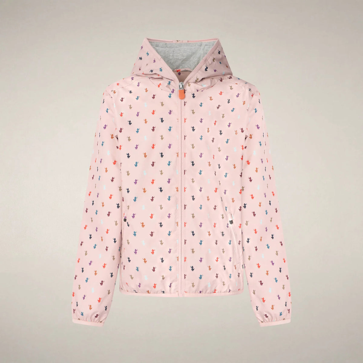 Pink with ducks print